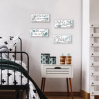 4 Pieces Coastal Wall Decor Ocean Beach Bathroom Decor With Bible Verses Wooden Christian Sign for Home Religious Prayer Wall Art for Living Room Office Bedroom Bathroom(Coastal,10x4") - Image 5