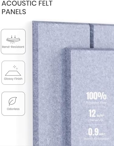 Fluxynara 36" x 24" Large Felt Bulletin Board, Lavender-1 - Image 4