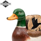Mallard Duck Coasters Set of 6 - Handcrafted Duck Decor & Hunter Gifts - Image 4