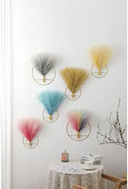Pretty Jolly Boho Pampas Wall Decor Gold Metal Wall-Mounted Art - Image 7