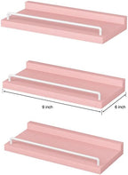 RYOFOBETTO Small Floating Shelf, 6X9 Inches Farmhouse Wall Shelves - Image 3