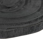 Creative Co-Op Decorative Paulownia Wood Pedestal, Black - Image 4