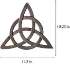 Super Z Outlet Resin Celtic Trinity Knot Wall Art for Home Decoration, Religious Communion Baptism Gifts, Churches - Image 3