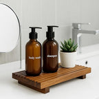 Acacia Wood Risers for Bathroom Tray Kitchen Counter Decor Sink Soap Dish - Image 6