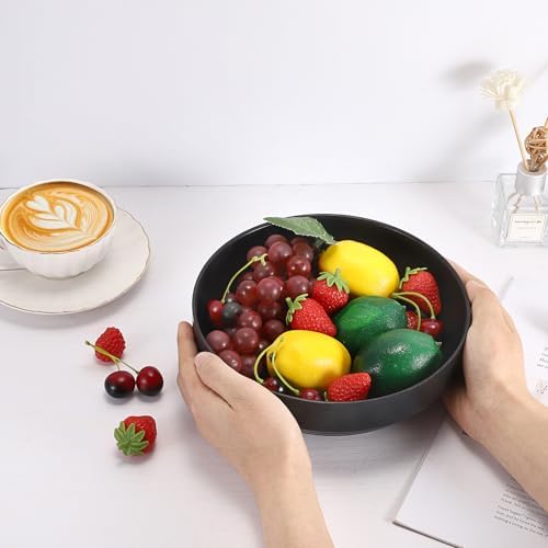Key Bowl for Entryway Table, 8.3" Decorative Bowl for Keys, Black - Image 4