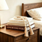 Aesthetic Decorative Books, Set of 3 Fake Book Boxes with Storage Space by Bklvy