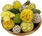 ANDALUCA Decorative Balls Orbs Bag (Yellow) - Image 5