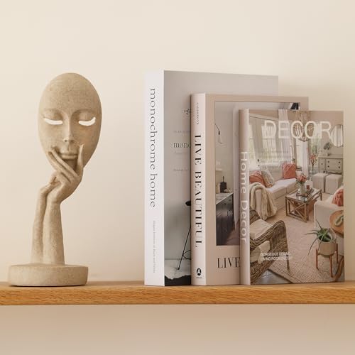 Aesthetic Decorative Books,Set of 3 Stylish Fake Books Storage Box - Image 4