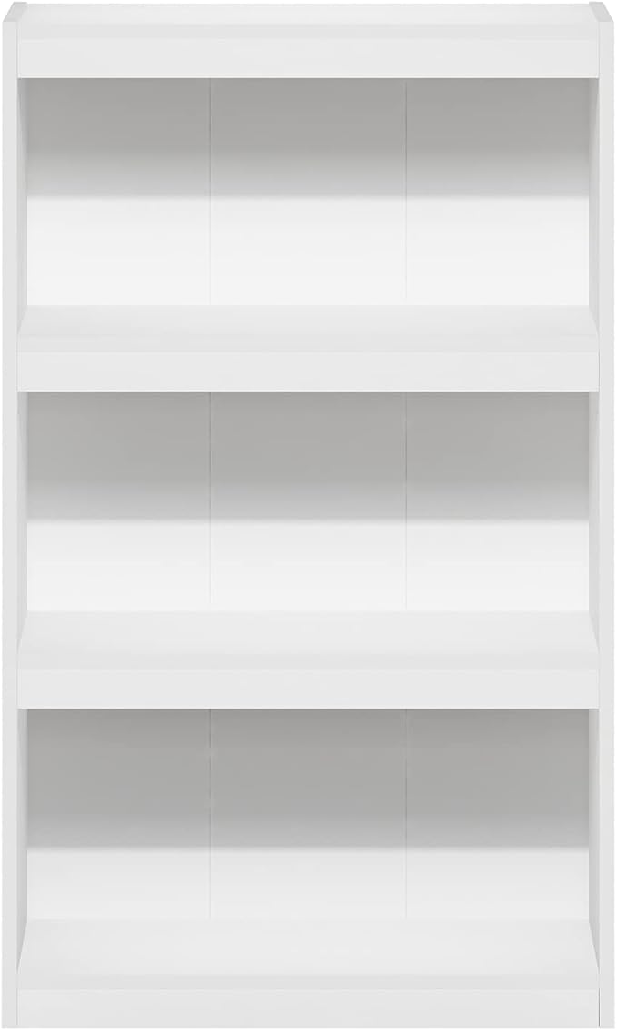 Furinno Jaya Enhanced Home Bookcase 3-Tier Adjustable Bookshelf - Image 6