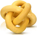 Yalikop 3 Link Wood Knot Decor Rustic Table Shelf Accents, Yellow by Yalikop