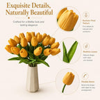 Mandy's 20pcs Artificial Gold Tulips - Image 4