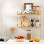 Floating Shelves Set of 3, Wood Wall Shelf, Farmhouse Shelf for Bedroom - Image 4