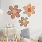 Maitys 3 Pcs Boho Daisy Flower Wall Decor Nursery Art, Fresh Color - Image 6