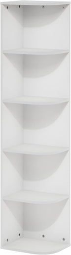 Furinno PASIR Book Shelf, 5-Tier Corner Bookshelf - Image 6