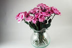 Handmade Paper Rose Bouquet with Delicate Pink Artificial Flowers Long-Lasting Decorative Floral Arrangement Sustainable Gift for Any Occasion - Image 7