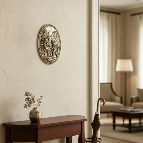Newinhome Vintage Bigfoot Wall Sculpture, Antique Wall Decor, Bigfoot Decor - Image 3