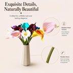 Mandy's 20pcs Multicolor Calla Lily Artificial Flowers - Image 4