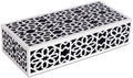 Handicrafts Home Black Remote Control Storage Box with Lid, 10x4.5x2.5 In by HandicraftsHome