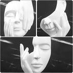 3 Pcs Thinker Statue,Modern Home Sculptures,Collectible Figurines - Image 6