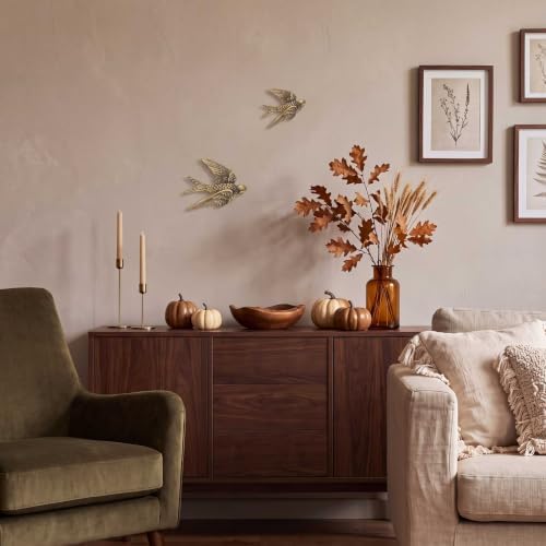 2 Piece Vintage Swallow 3D Wall Decor, 4.7 and 6.7 Inch Resin Art Gift Set - Image 4