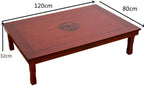 Rectangle 120x80cm Korean Dining Table Folding Leg Dining Room Furniture Asain - Image 3