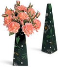 Real Touch Artificial Roses, 8PCS Long Stem Faux Flowers with Gift Box Packaging, Allergy-Free Floral Gift Set, Realistic Fake Roses for Home, Kitchen, Office, Wedding Décor, Gift Arrangement by Sskoi