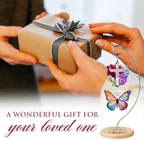 Christian Gifts for Women Birthday - Christmas Inspiration Religious Gifts for for Friends, Mom, Sister, Girl, Female Coworker, Christian - Religious Spiritual Gift - Christian Desk Decor - Image 5