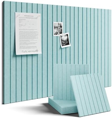 Fluxynara Felt Bulletin Board & Cork Board Alternative 36'' x 24'' - 6 Pack by FLUXYNARA