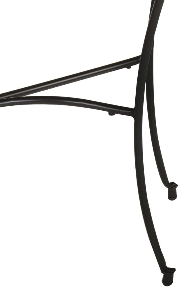 Reclaimed Wood Half-Circle Side Table 43.3"x15.7"x30.3" Narrow Space-Saving - Image 9