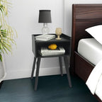 MaxSmeo Nightstand, Mid Century Modern Side Table Bedroom - Image 5