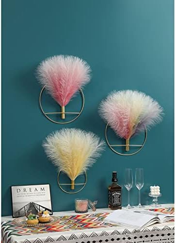 Pretty Jolly Boho Pampas Wall Decor Gold Metal Wall-Mounted Art - Image 6
