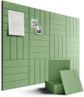 Fluxynara Felt Bulletin Board & Cork Board Alternative 48'' x 36'' - 12 Pack by FLUXYNARA