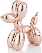 4 Inch Shiny Rosegold Balloon Dog Sculpture by AMOIENSIS