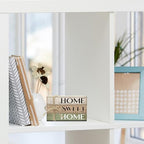 Mini Decorative Books For Home Decor, Small Wood Book Stack For Table Decor, Home Decor Book For Living Room Mantel, Farmhouse Stacked Books Decorative（L44） - Image 4
