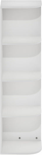 Furinno Pasir 4-Tier Corner Open Shelf Bookcase - Image 6