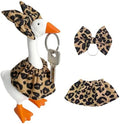 Desk Goose Statue 7 Inch with Outfit for Home Office Decor by Unknown