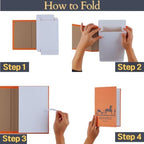 Decorative Faux Books for Home Decor, Foldable Fake Book Set, 5 Pieces - Image 6