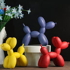 Creative Balloon Dog Sculpture Modern Home Decoration Trendy Animal Art Ornaments Collection Figurine Bedroom Living Room Office Desktop Resin Decors - Image 6