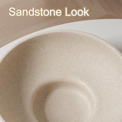Large Decorative Fruit Bowl,10.43" Modern Snack Candy Bowl Beige - Image 2