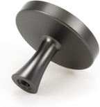 HEVSTIL 33 * 26MM Grey Marble Pattern Cabinet Knobs Marble Kitchen Cabinet - Image 4