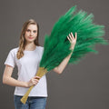 7 Pcs 45" Faux Pampas Grass – Fluffy Artificial Pompous Grass for Tall Floor Vase, Non-Shedding Home Decor, Boho Wedding Flowers, Baby Shower Centerpieces, Bedroom & Living Room Decor (Green) by AuroraPrime