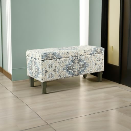 HomePop Large Decorative Storage Bench - Image 8