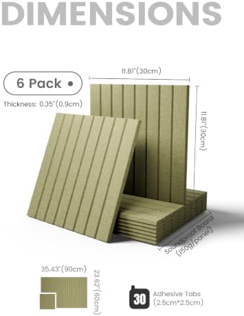 Fluxynara Felt Bulletin Board & Cork Board Alternative 36'' x 24'' - 6 Pack - Image 2