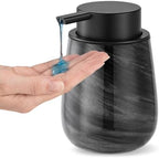 Glass Marble Liquid Hand Soap Dispenser,Black Soap Dispenser by NEWHENGS