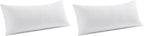MIULEE 14x36 Inch Throw Pillow Insert Premium Throw Pillow Virgin Microfiber by MIULEE