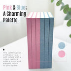 Decorative Linen Book Set – Set of 3 Extra Large Real Books | Coffee Table & Shelf Mantle Decor | Modern Home Decoration | Guest Book Journals | Extra Large Journals (Pink) - Image 6