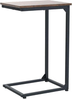 AMHANCIBLE C Shaped Side Table, End Tables Living Room Set of 2, Slide Under - Image 5