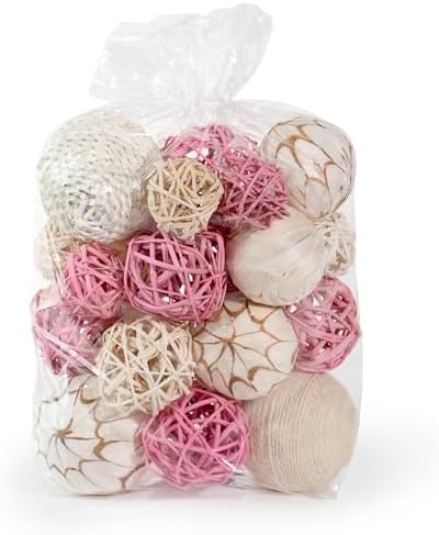 ANDALUCA Decorative Balls Orbs Bag (Pink) - Image 3
