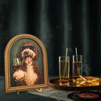 3D Funny Gentleman Dog Wall Art Sign for Bar Decor, Drinking Dog Portrait Wall Decor, 8x10 Inch - Image 5