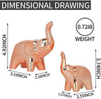 A Pair Elephant Statue Home Decor,Modern Figurines,Sculpture for Office - Image 2
